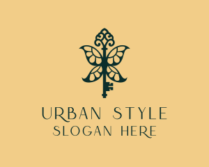 Specialty Shop - Elegant Key Wings logo design