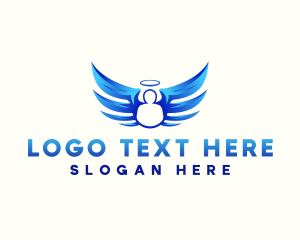 Soul - Holy Angel Wings logo design