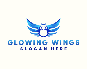 Holy Angel Wings logo design