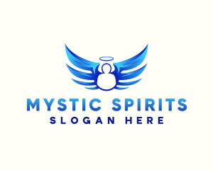 Holy Angel Wings logo design