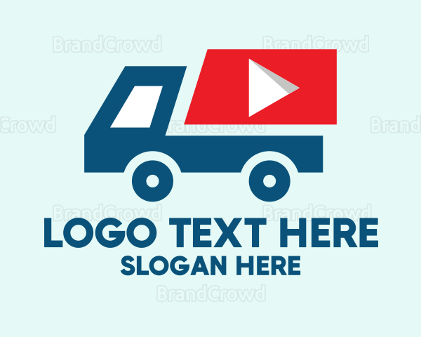 Delivery Truck Player Logo