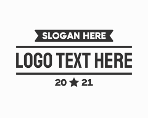 Text - Masculine Text Wordmark logo design