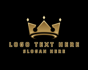 Gold Emperor Crown Logo