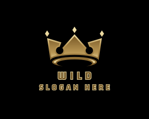 Gold Emperor Crown Logo