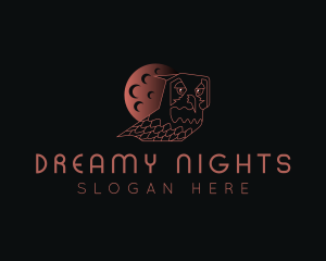 Night Owl Moon logo design