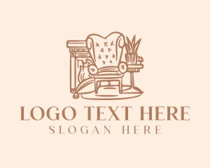 Sofa Chair Furniture Fixture Logo