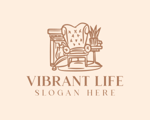 Living Room Furniture  logo design