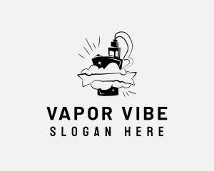 Vice Vape Smoke logo design