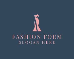 Sexy Fashion Dressmaker Couture logo design