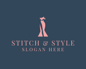 Sexy Fashion Dressmaker Couture logo design