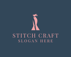 Dressmaking - Sexy Fashion Dressmaker Couture logo design