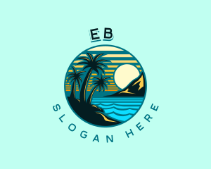 Island Beach Travel Logo