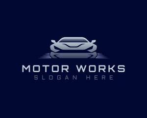 Motor - Car Motor Detailing logo design