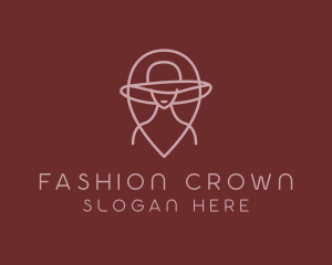 Hat - Fashion Lady Hat Couture logo design