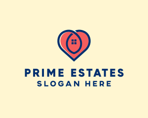 Property - Heart House Property logo design