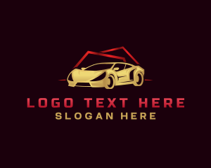 Motor - Car Vehicle Automotive logo design