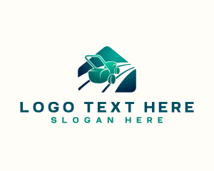 Lawn - Landscaping Lawn Mower logo design