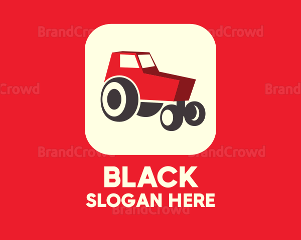 Red Farm Tractor App Logo