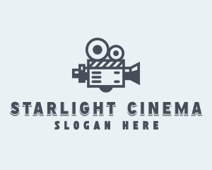 Clapperboard Cinema Studio logo design