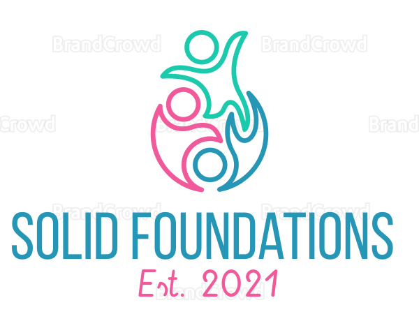 Colorful Family Foundation Logo