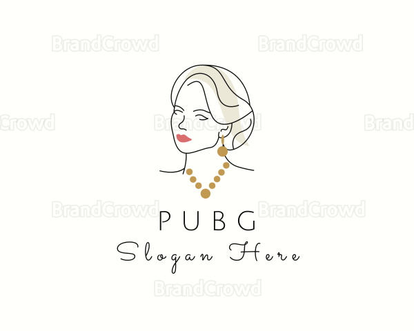 Fashion Lady Jeweler Logo