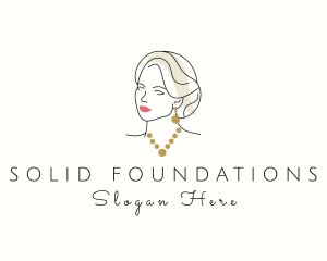 Fashion Lady Jeweler Logo