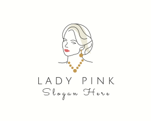 Fashion Lady Jeweler logo design