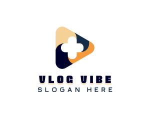 Health Medical Vlog logo design