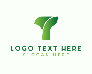 Sustainability - Eco Wellness Letter Y logo design