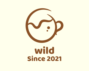 Mocha - Brown Coffee Cup logo design