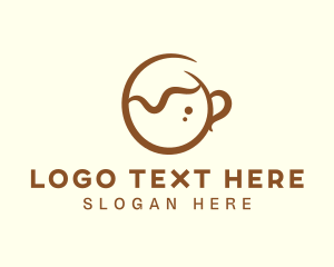 Cup - Brown Coffee Cup logo design
