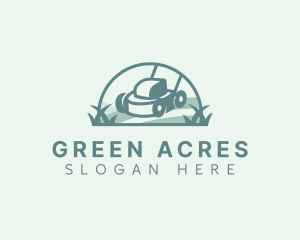 Mowing - Lawn Mowing Landscaping logo design