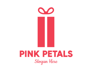 Pink - Pink Gift Box logo design