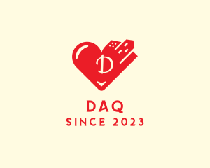 Condo - City Heart Love Dating logo design