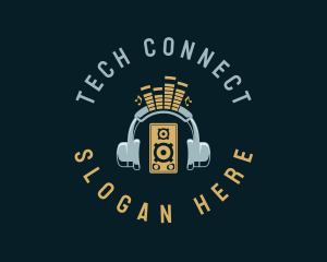 Recording Artist - Radio Music Streaming logo design