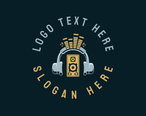 Music Producer - Radio Music Streaming logo design