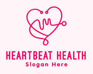 Heart Care Hospital logo design