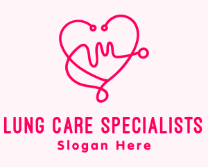 Heart Care Hospital logo design