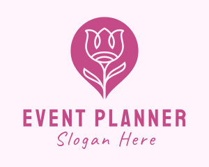 Flower Plant Gardening Logo