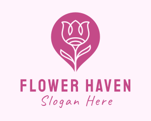 Flower Plant Gardening logo design