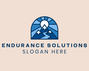 Sun Mountain Outdoors logo design