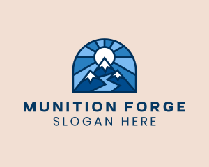 Sun Mountain Outdoors logo design