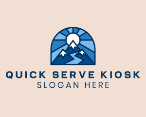 Sun Mountain Outdoors logo design