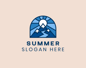 Sun Mountain Outdoors logo design