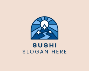 Sun Mountain Outdoors logo design