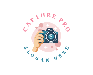 Quirky Camera Photography logo design