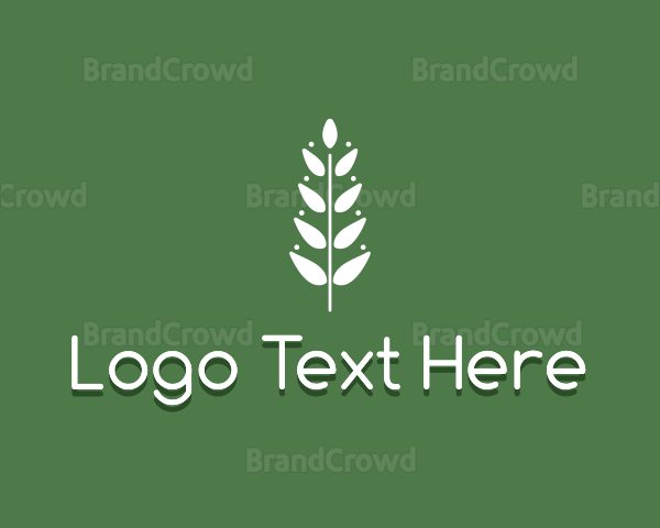 Natural Plant Herb Logo