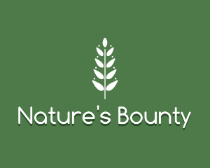 Natural Plant Herb logo design