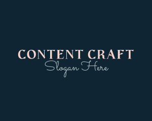 Elegant Cursive Business logo design