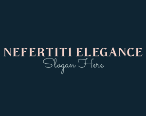 Elegant Cursive Business logo design